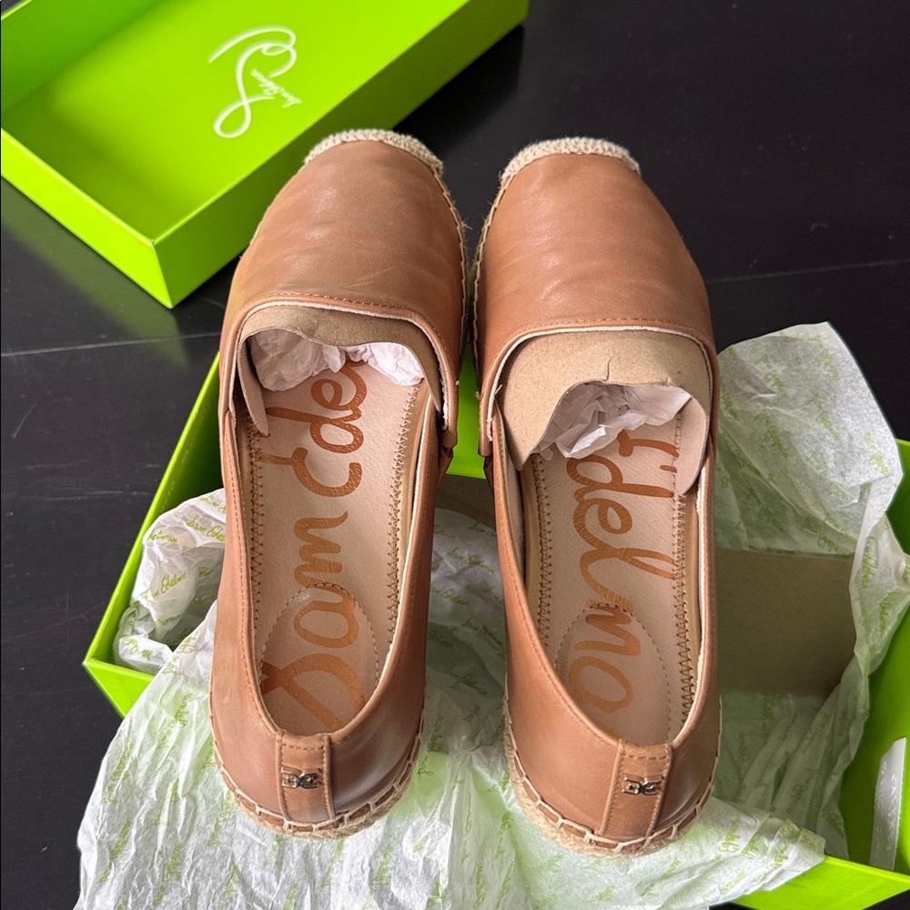 Sam Edelman Tan Espadrilles